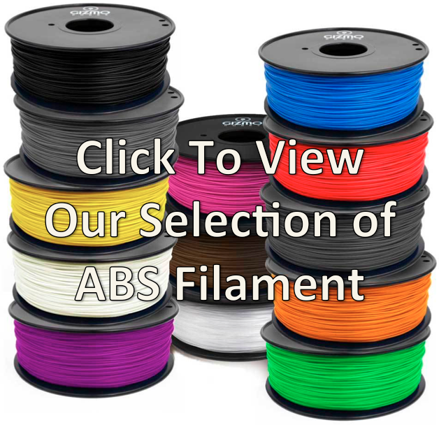 Gizmo Dorks ABS Filament for 3D Printing