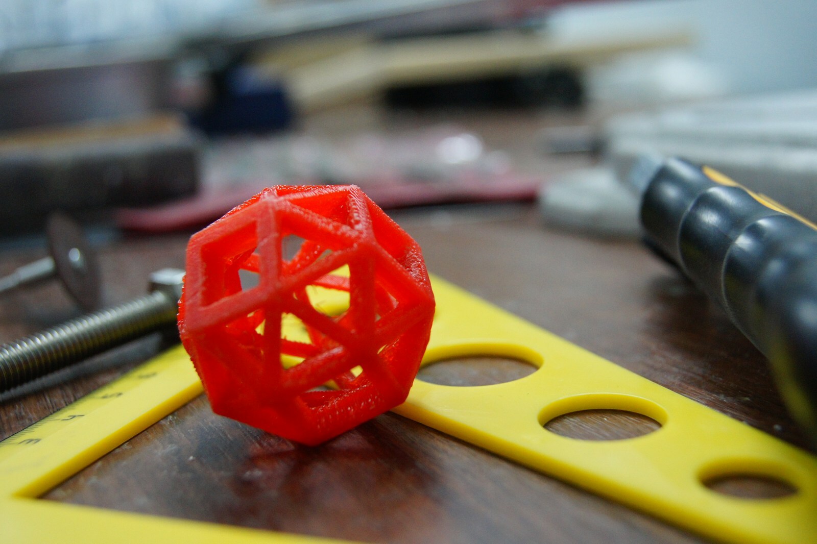 3D Printed Sphere HIPS Filament
